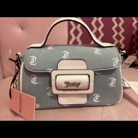 Denim Juicy Couture small crossbody - Picture 1 of 3